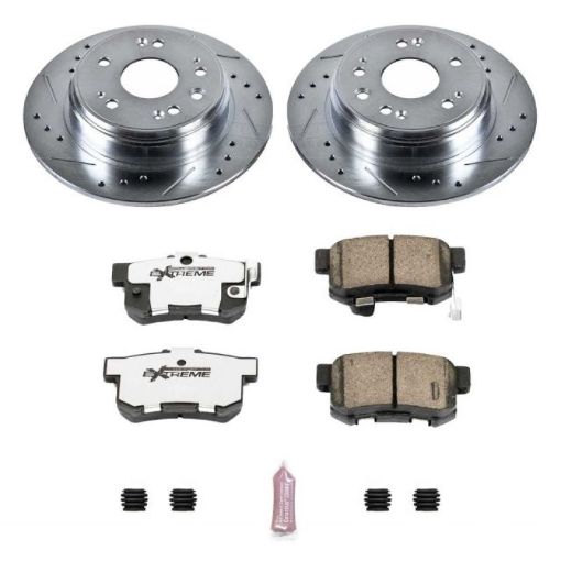 Picture of Power Stop 02 - 04 Honda CR - V Rear Z26 Street Warrior Brake Kit