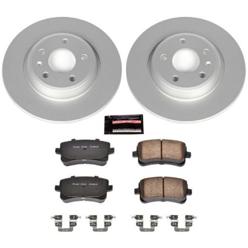 Picture of Power Stop 09 - 16 Audi A4 Rear Z23 Evolution Sport Coated Brake Kit