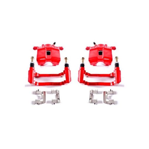 Picture of Power Stop 01 - 03 Acura CL Front Red Calipers wBrackets - Pair