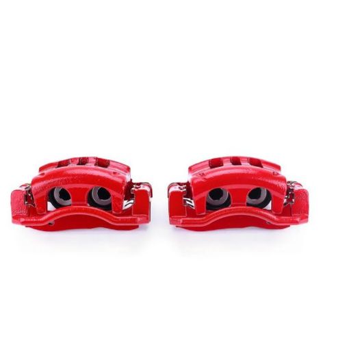 Picture of Power Stop 03 - 11 Ford Crown Victoria Front Red Calipers wBrackets - Pair