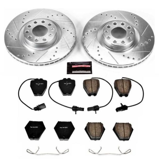 Picture of Power Stop 00 - 04 Audi A6 Quattro Front Z23 Evolution Sport Brake Kit