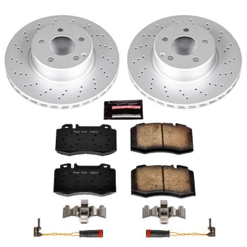 Picture of Power Stop 03 - 06 Mercedes - Benz CL500 Front Z23 Evolution Sport Coated Brake Kit