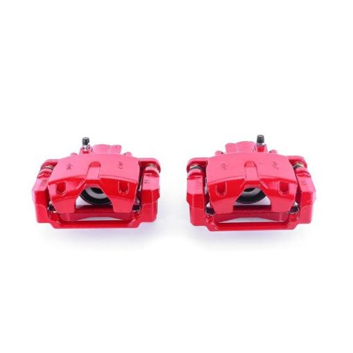 Picture of Power Stop 06 - 07 Cadillac CTS Rear Red Calipers wBrackets - Pair