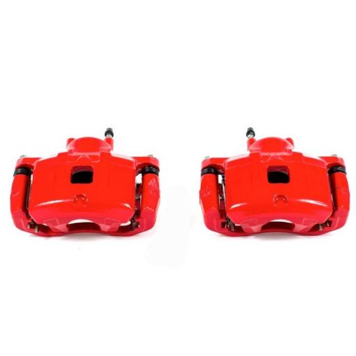 Picture of Power Stop 11 - 14 Chrysler 200 Front Red Calipers wBrackets - Pair