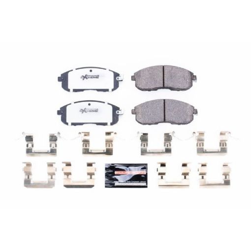Picture of Power Stop 02 - 04 Infiniti I35 Front Z26 Extreme Street Brake Pads wHardware