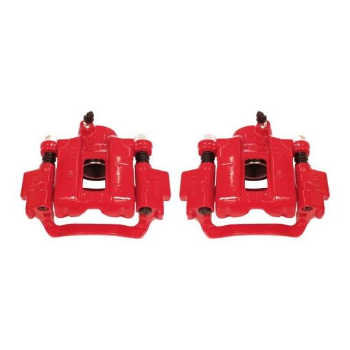 Picture of Power Stop 10 - 18 Lexus GX460 Rear Red Calipers wBrackets - Pair