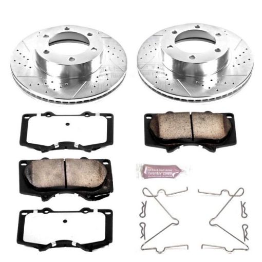 Picture of Power Stop 01 - 07 Toyota Sequoia Front Z36 Truck Tow Brake Kit