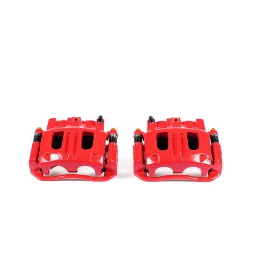 Picture of Power Stop 2003 Ford Explorer Sport Front Red Calipers wBrackets - Pair