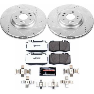 Picture of Power Stop 00 - 03 Mercedes - Benz ML55 AMG Front Z26 Street Warrior Brake Kit