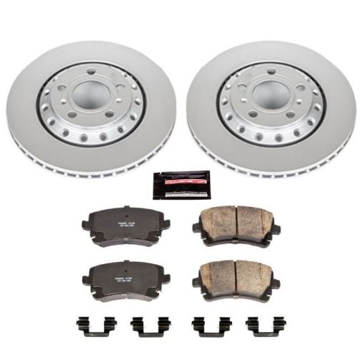 Picture of Power Stop 03 - 10 Audi A8 Quattro Rear Z23 Evolution Sport Coated Brake Kit