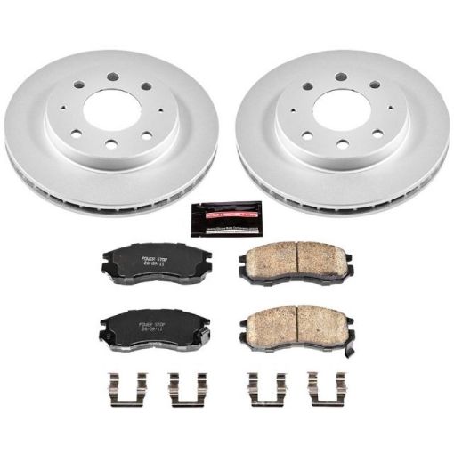 Picture of Power Stop 93 - 95 Eagle Summit Front Z17 Evolution Geomet Coated Brake Kit