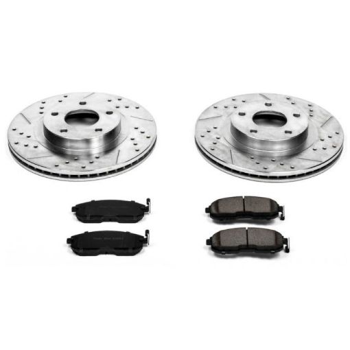 Picture of Power Stop 02 - 04 Infiniti I35 Front Z23 Evolution Sport Brake Kit