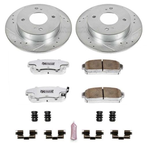 Picture of Power Stop 01 - 02 Infiniti G20 Rear Z26 Street Warrior Brake Kit