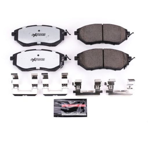 Picture of Power Stop 06 - 07 Subaru B9 Tribeca Front Z26 Extreme Street Brake Pads wHardware