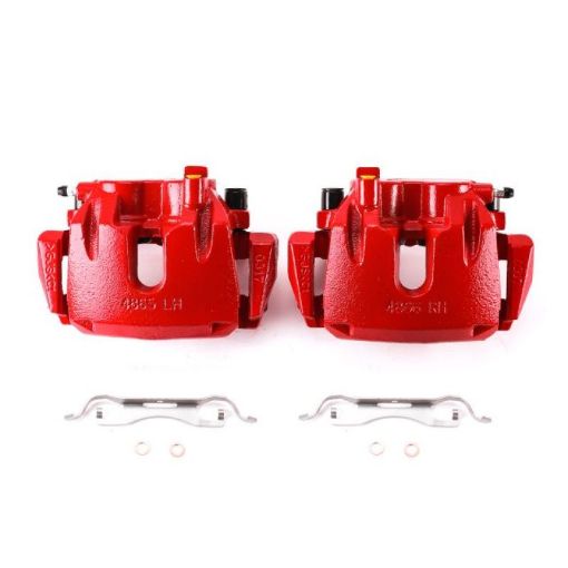Picture of Power Stop 11 - 17 Dodge Durango Front Red Calipers wBrackets - Pair