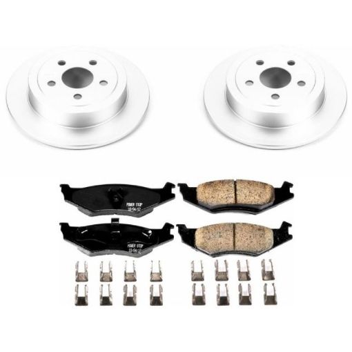 Picture of Power Stop 96 - 00 Plymouth Breeze Rear Z17 Evolution Geomet Coated Brake Kit