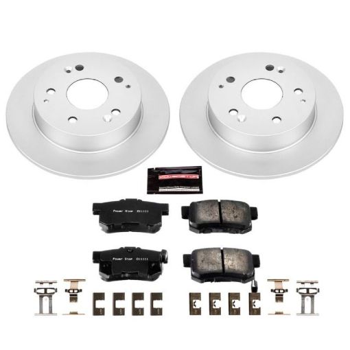 Picture of Power Stop 97 - 01 Acura Integra Rear Z17 Evolution Geomet Coated Brake Kit