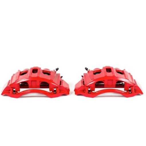 Picture of Power Stop 08 - 14 Ford E - 150 Rear Red Calipers wBrackets - Pair