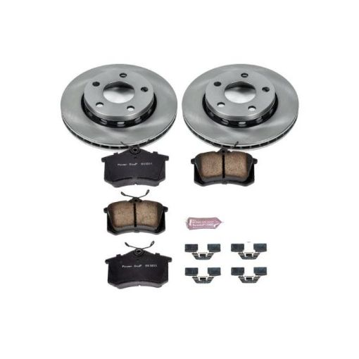 Picture of Power Stop 00 - 02 Audi S4 Rear Autospecialty Brake Kit