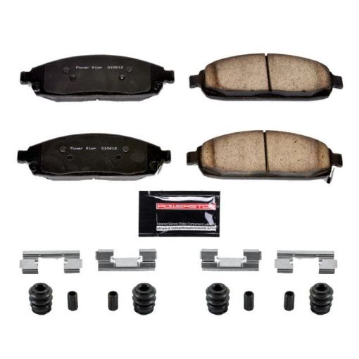 Picture of Power Stop 06 - 10 Jeep Commander Front Z23 Evolution Sport Brake Pads wHardware