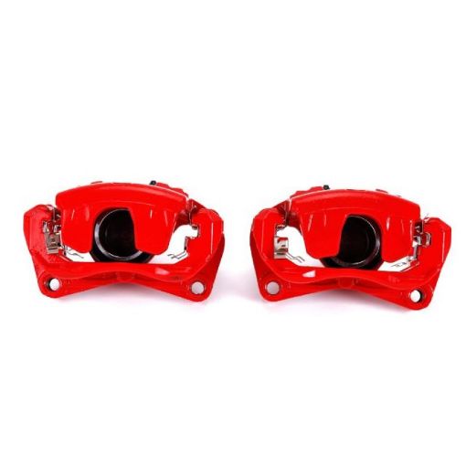 Picture of Power Stop 07 - 10 Nissan Altima Front Red Calipers wBrackets - Pair
