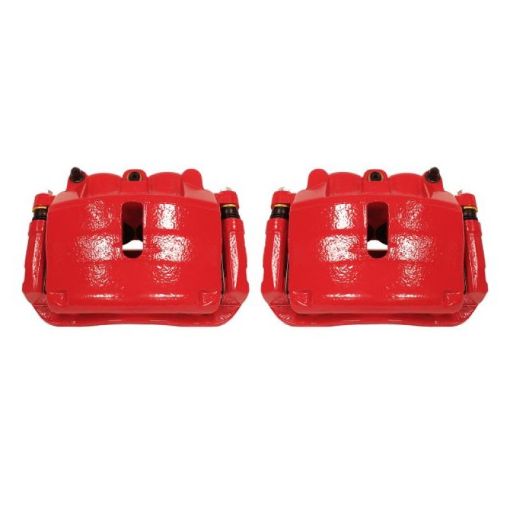 Picture of Power Stop 2009 Ford F - 150 Front Red Calipers wBrackets - Pair