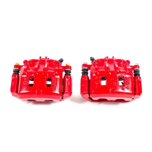 Picture of Power Stop 02 - 03 Subaru Impreza Front Red Calipers wBrackets - Pair