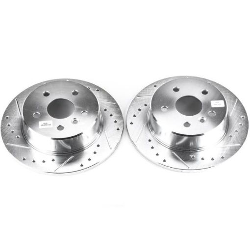 Picture of Power Stop 00 - 04 Toyota Avalon Rear Evolution Drilled Slotted Rotors - Pair