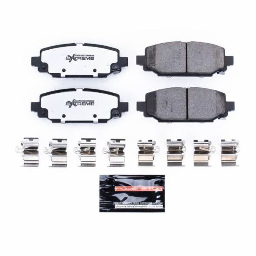 Picture of Power Stop 18 - 19 Jeep Wrangler Rear Z36 Truck Tow Brake Pads wHardware