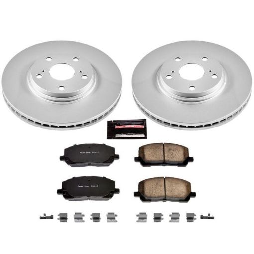 Picture of Power Stop 01 - 07 Toyota Highlander Front Z17 Evolution Geomet Coated Brake Kit