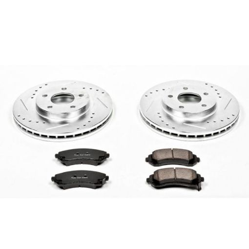 Picture of Power Stop 02 - 06 Buick Rendezvous Front Z23 Evolution Sport Brake Kit