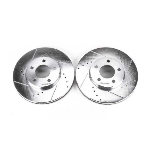Picture of Power Stop 02 - 06 Buick Rendezvous Front Evolution Drilled Slotted Rotors - Pair