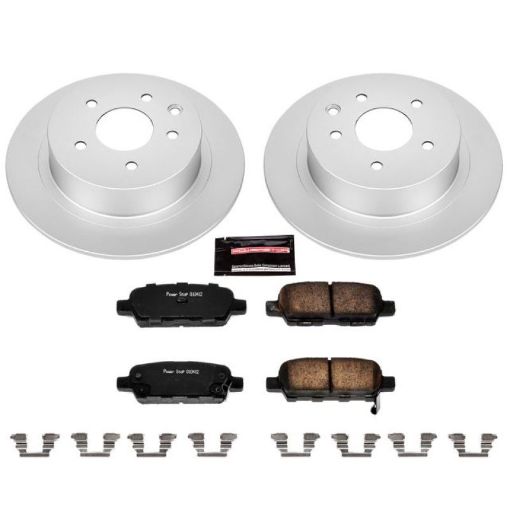 Picture of Power Stop 02 - 06 Nissan Altima Rear Z17 Evolution Geomet Coated Brake Kit