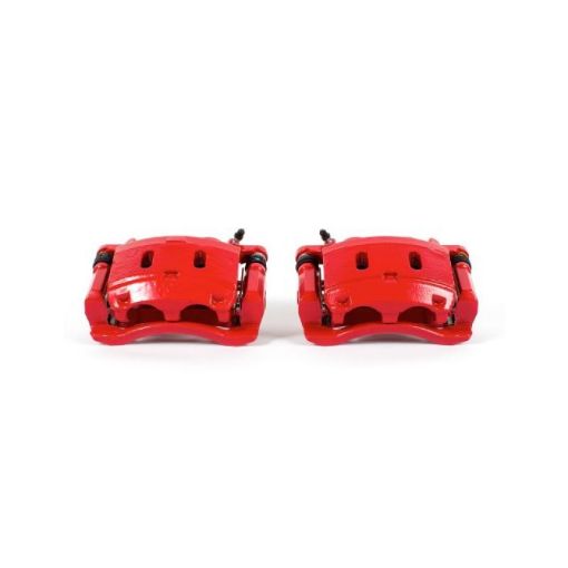 Picture of Power Stop 06 - 13 Infiniti QX56 Front Red Calipers wBrackets - Pair