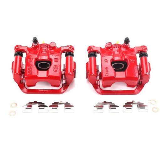 Picture of Power Stop 11 - 17 Nissan Juke Rear Red Calipers wBrackets - Pair
