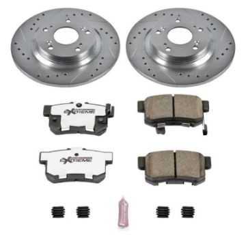 Picture of Power Stop 00 - 09 Honda S2000 Rear Z26 Street Warrior Brake Kit