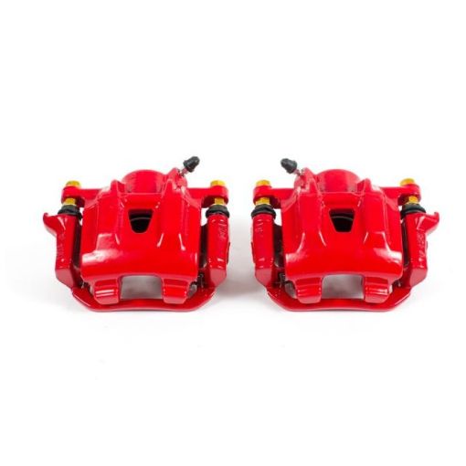 Picture of Power Stop 04 - 10 Toyota Sienna Rear Red Calipers wBrackets - Pair
