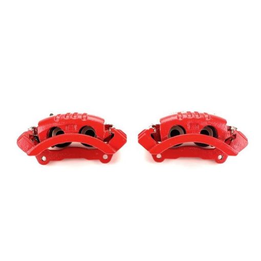 Picture of Power Stop 06 - 08 Dodge Ram 1500 Rear Red Calipers wBrackets - Pair