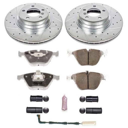 Picture of Power Stop 02 - 05 BMW 745i Front Z26 Street Warrior Brake Kit