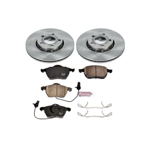 Picture of Power Stop 99 - 04 Audi A4 Front Autospecialty Brake Kit