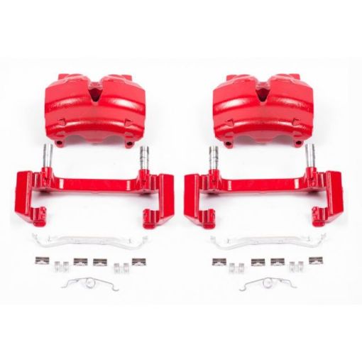Picture of Power Stop 03 - 06 Ford Expedition Front Red Calipers wBrackets - Pair