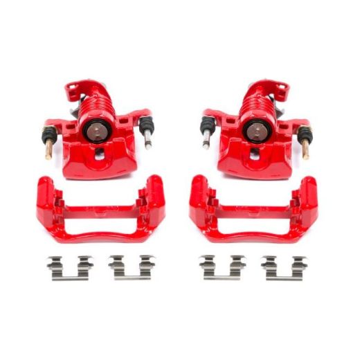 Picture of Power Stop 04 - 05 Pontiac Grand Prix Rear Red Calipers wBrackets - Pair