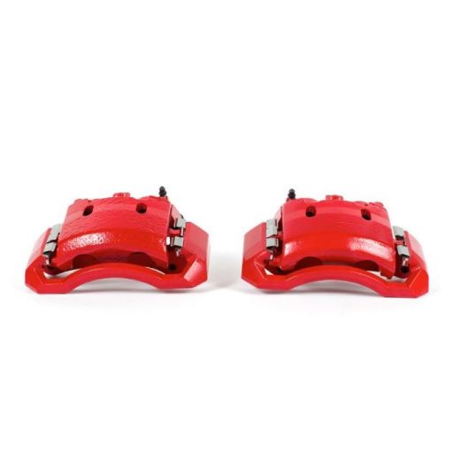 Picture of Power Stop 06 - 08 Dodge Ram 1500 Front Red Calipers wBrackets - Pair