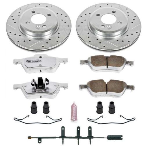 Picture of Power Stop 02 - 06 Mini Cooper Front Z26 Street Warrior Brake Kit