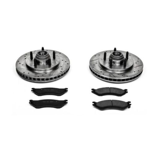 Picture of Power Stop 00 - 02 Ford Expedition Front Z23 Evolution Sport Brake Kit