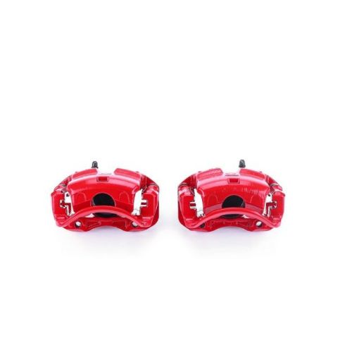 Picture of Power Stop 00 - 06 Nissan Sentra Front Red Calipers wBrackets - Pair