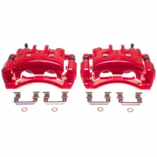 Picture of Power Stop 07 - 09 Hyundai Santa Fe Front Red Calipers - Pair