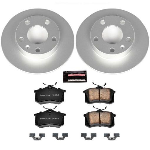 Picture of Power Stop 02 - 06 Audi A4 Rear Z23 Evolution Sport Coated Brake Kit