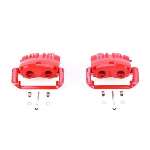 Picture of Power Stop 99 - 01 Ford Mustang Front Red Calipers wBrackets - Pair
