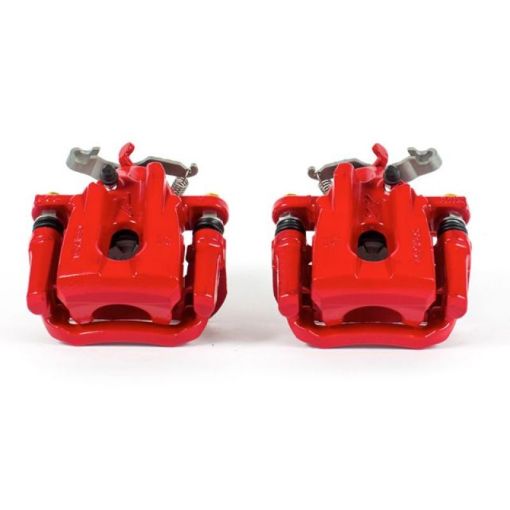 Picture of Power Stop 2016 Scion iM Rear Red Calipers wBrackets - Pair